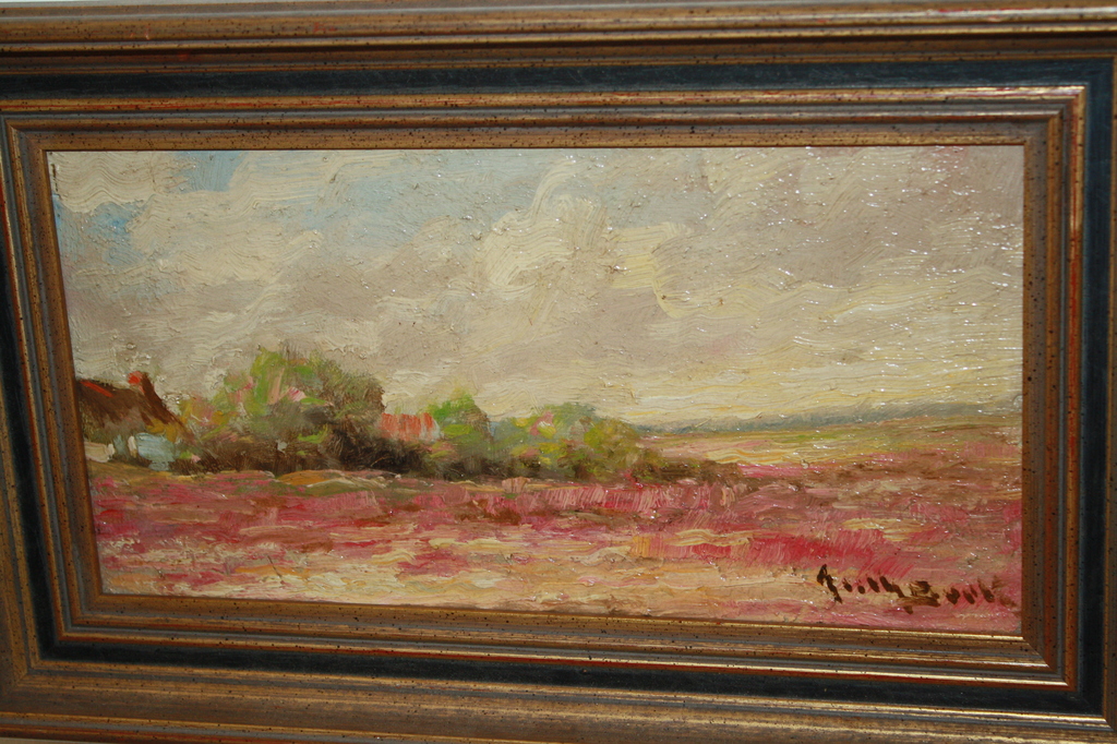 KLEURIG LANDSCHAP BIJ HAARLEM  van anth van BEEK kopen? Bied vanaf 1!