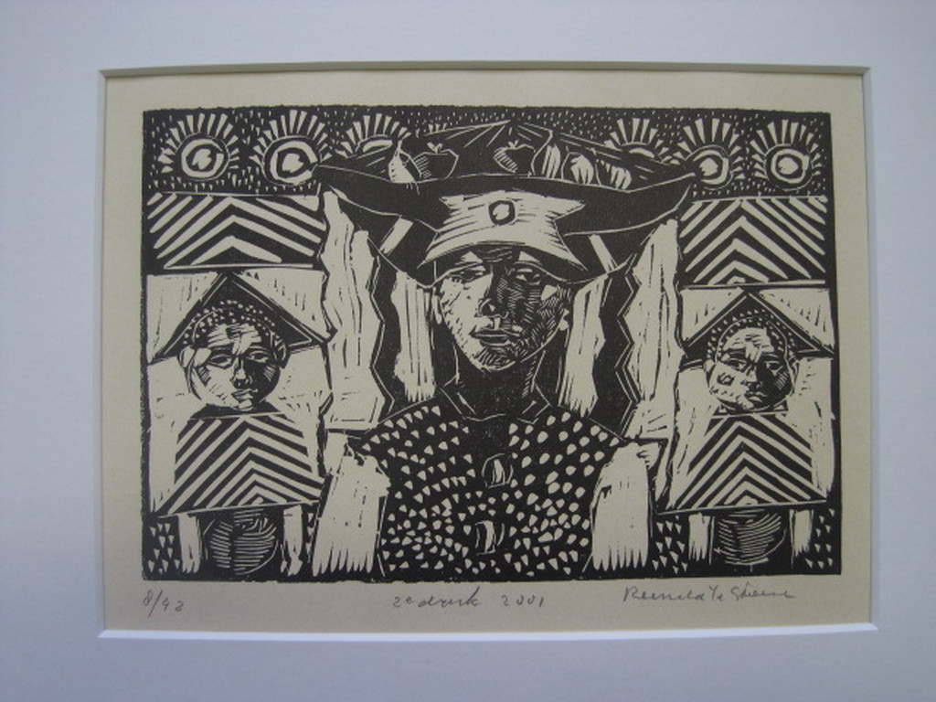 Puntgave Linosnede in zeer bpt oplage van Rotterdam Reinald vd Steene 1937-2009  kopen? Bied vanaf 1!