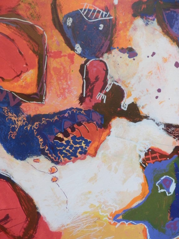 ALEXANDER VOGELS  Gr Zeefdruk(80x60cm)  WATERDRINKER uit 2000 kopen? Bied vanaf 75!