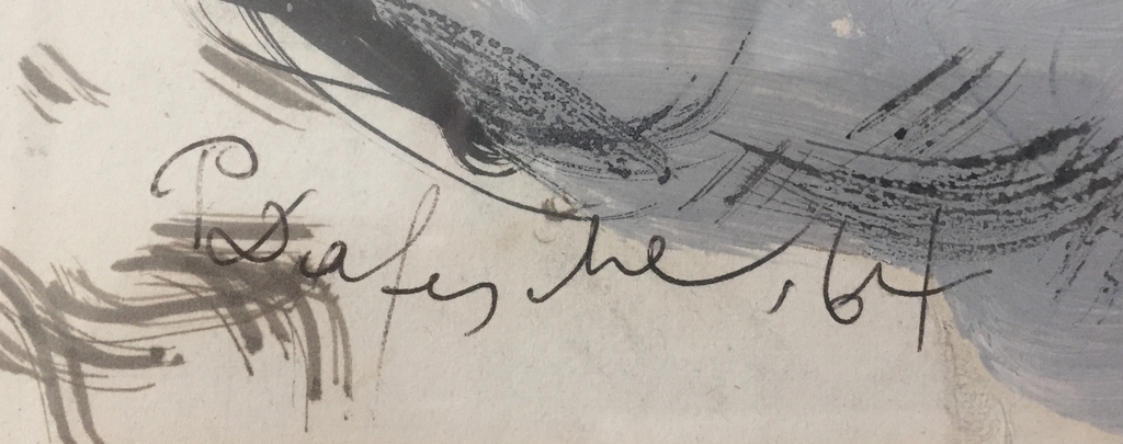 Pieter Defesche, gouache, zonder titel kopen? Bied vanaf 165!
