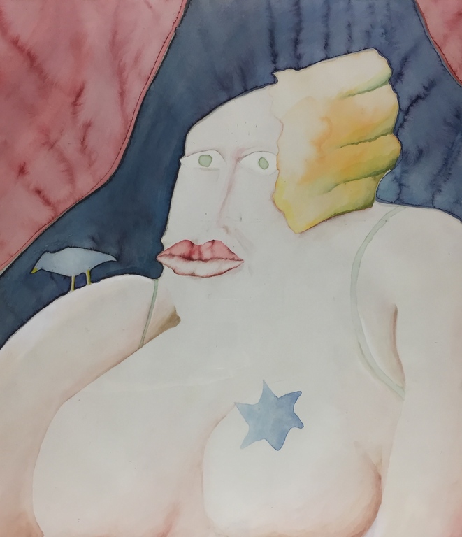 Klaas Boersma, aquarel, 'TRVE I', 1981 kopen? Bied vanaf 1!