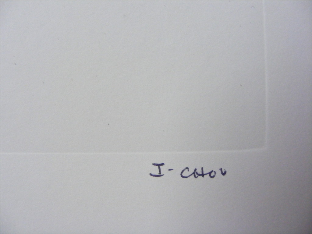 Irene Chou, 2 litho's, "caligraphy", 1985 kopen? Bied vanaf 60!