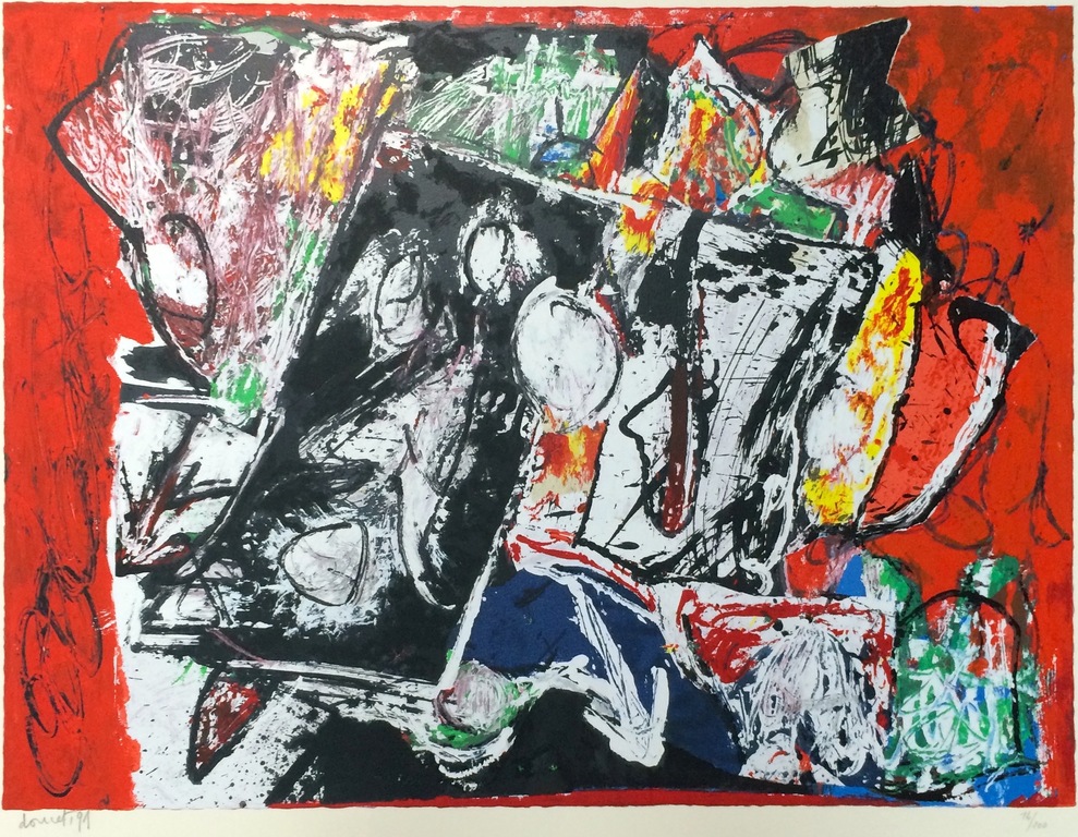 Jacques Doucet, zeefdruk op papier verkocht voor € 175!