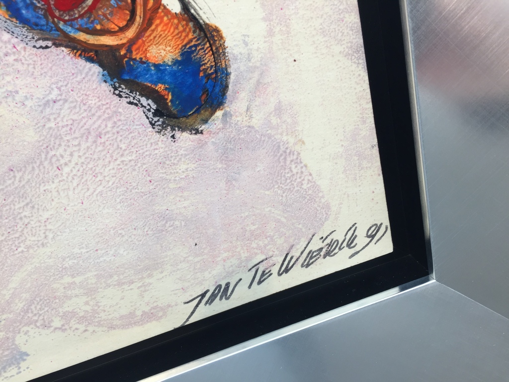 JAN TE WIERIK  Gemengde technieken op MDF kopen? Bied vanaf 1!