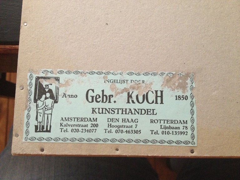 Onduidelijke gesign: Verdord blad van de Esdoorn, kopergravure, jaren ’70 [?] kopen? Bied vanaf 1!