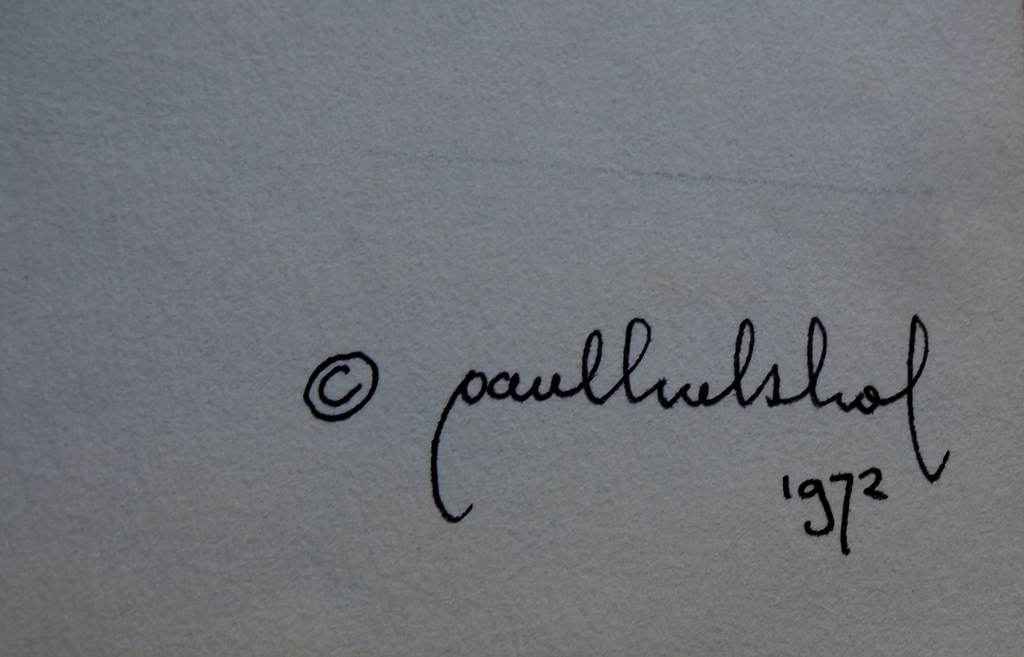 Paul Hulshof - tekening: Het idee - 1972 kopen? Bied vanaf 1!