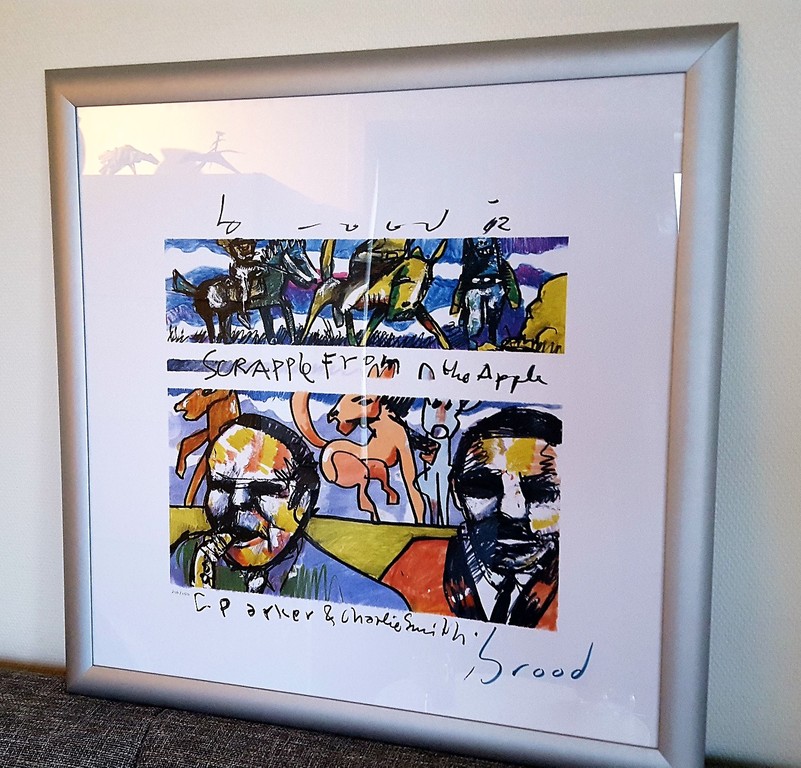 Herman Brood: zeefdruk, Scrapple from the Apple verkocht voor € 400!