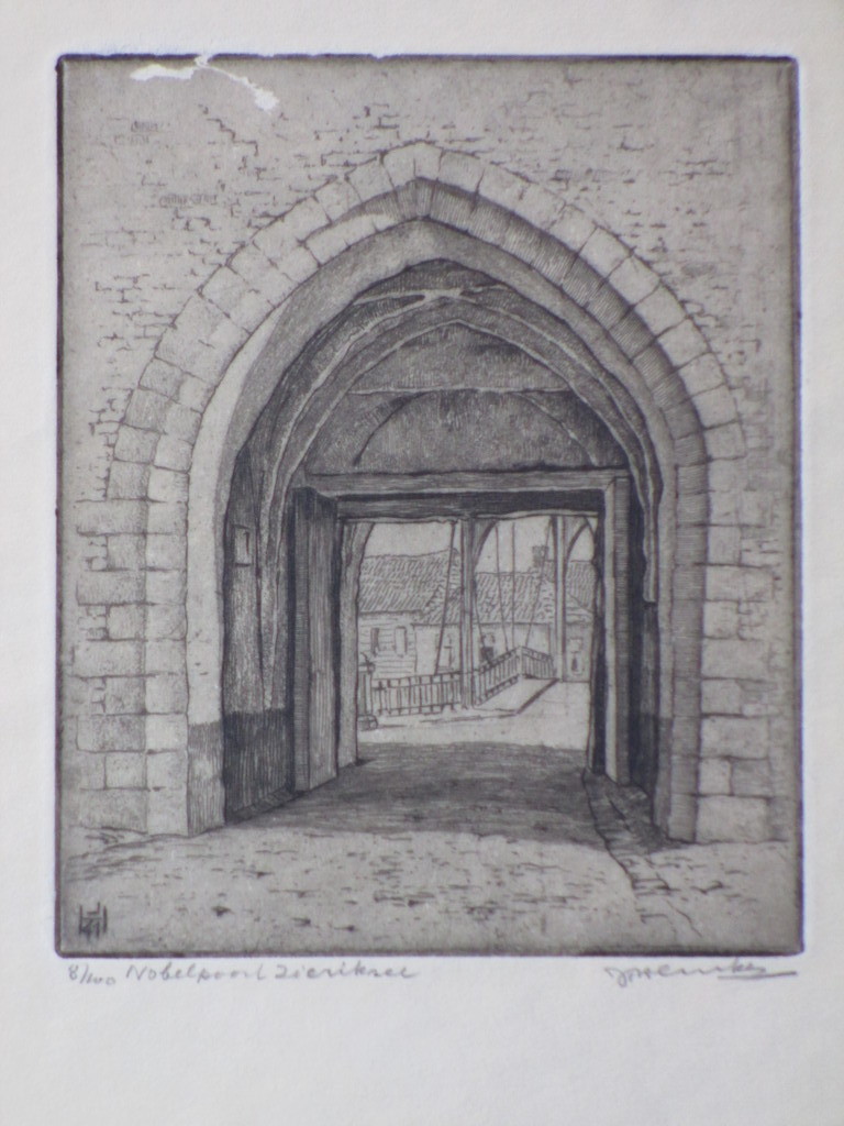 Johan Hemkes, Nobelpoort Zierikzee, Ets kopen? Bied vanaf 1!