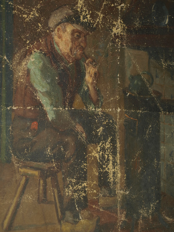 WILLY BLEYS (1909-1978) – Olieverf op canvas – Restauratieproject - Gesigneerd  kopen? Bied vanaf 1!