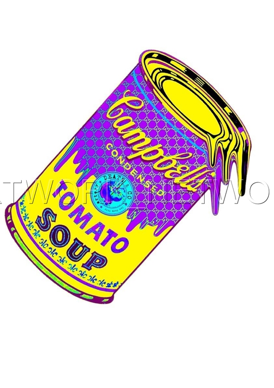 Large Print Painting "Soup Melt Pop P" Signed Numbered A/P or 1 to 100 with COA kopen? Bied vanaf 1!