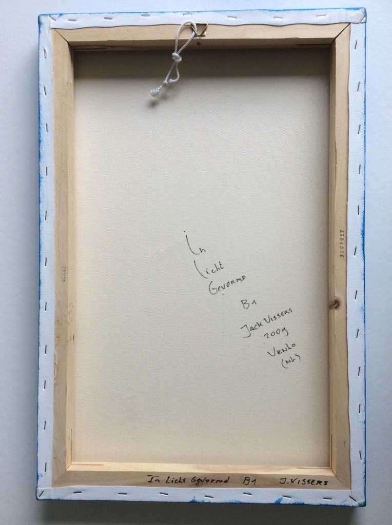 Jack Vissers: olieverf schilderij, 2009 - In Licht Gevormd - gesigneerd. kopen? Bied vanaf 45!