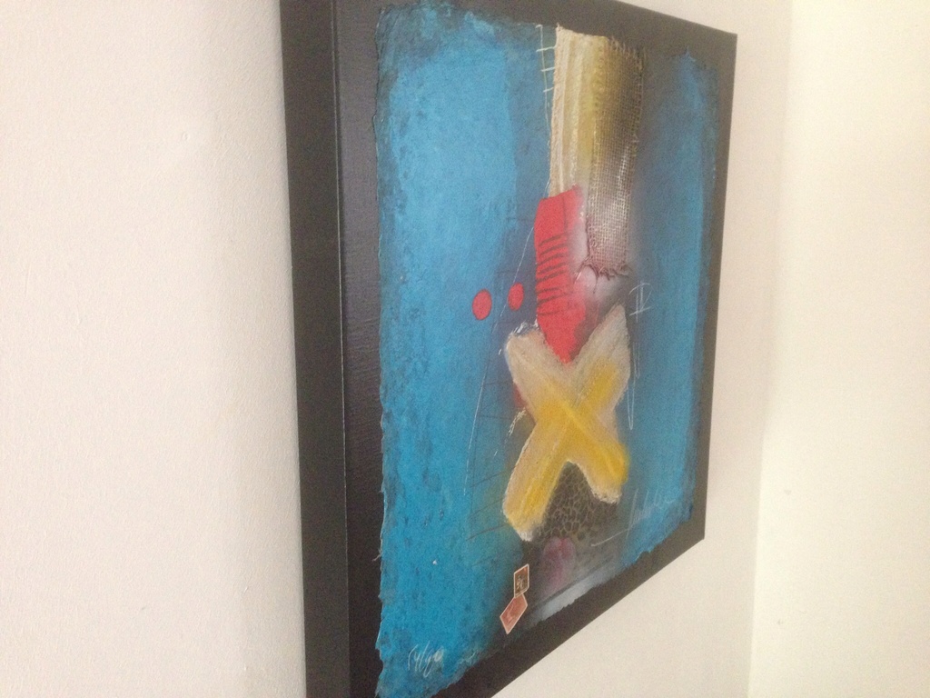 Theo koster,  gemengde techniek , missing kopen? Bied vanaf 1!