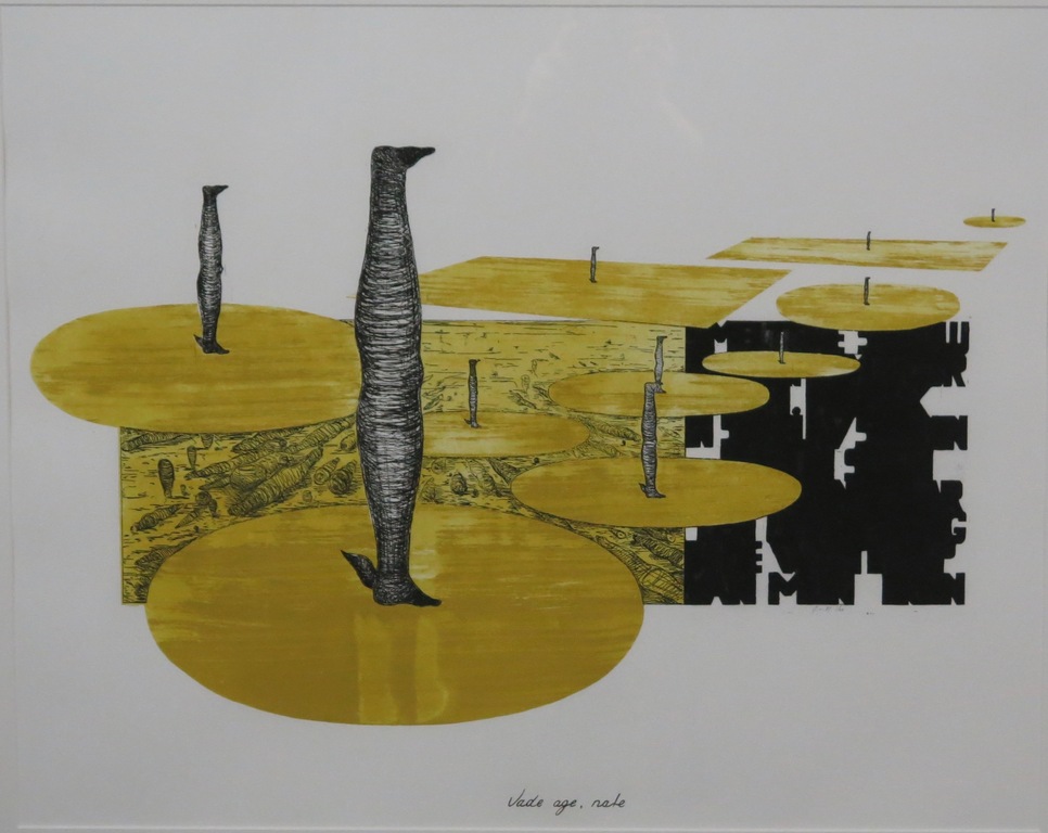 Gijs van Noort: Ets, Vade age, nate - Ingelijst kopen? Bied vanaf 35!