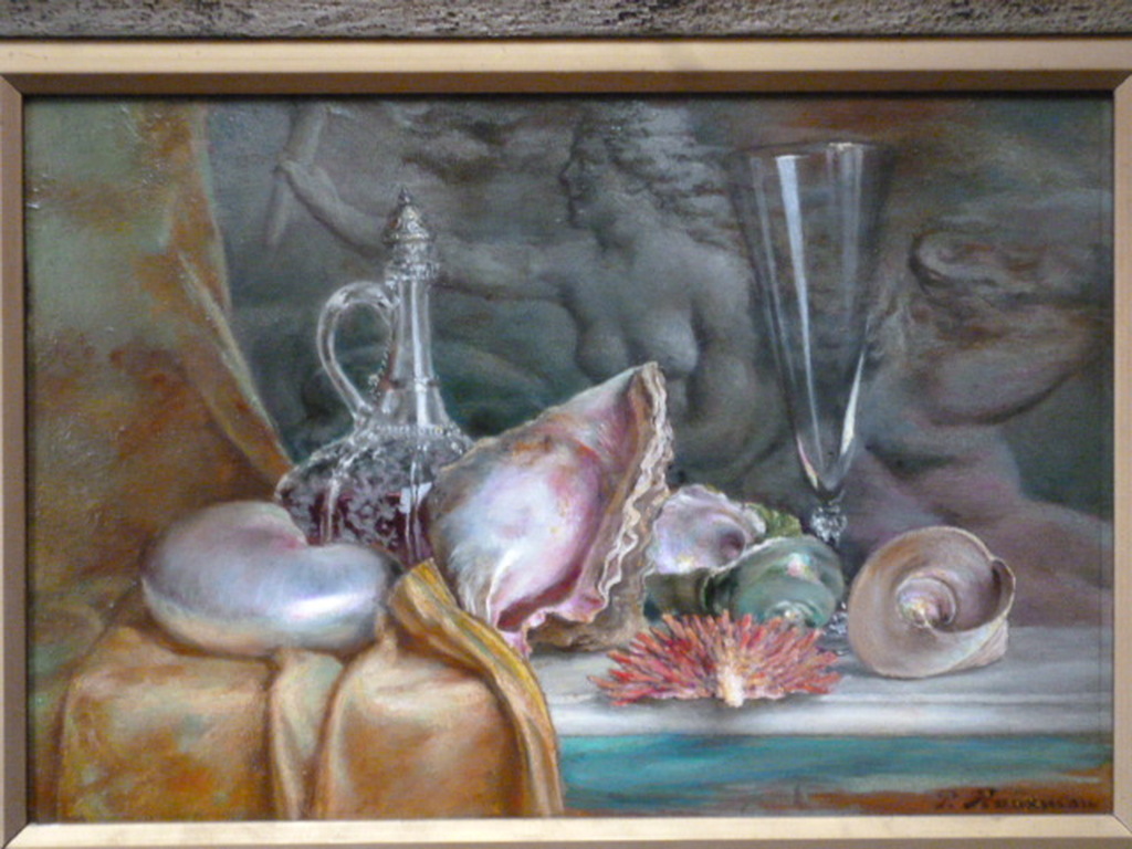 P. Haaxman - olieverf - Stilleven verkocht voor € 1657!