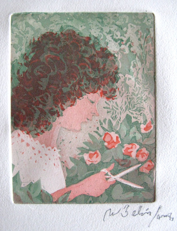 Willy Belinfante - ROZEN KNIPPEN - kleurets kopen? Bied vanaf 1!