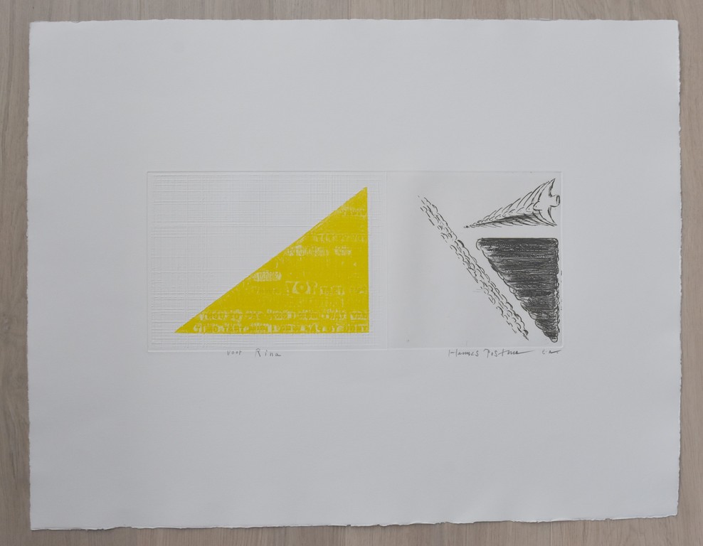 Hannes Postma, Ets # VOOR RINA # e.a.ca. 1995 kopen? Bied vanaf 45!