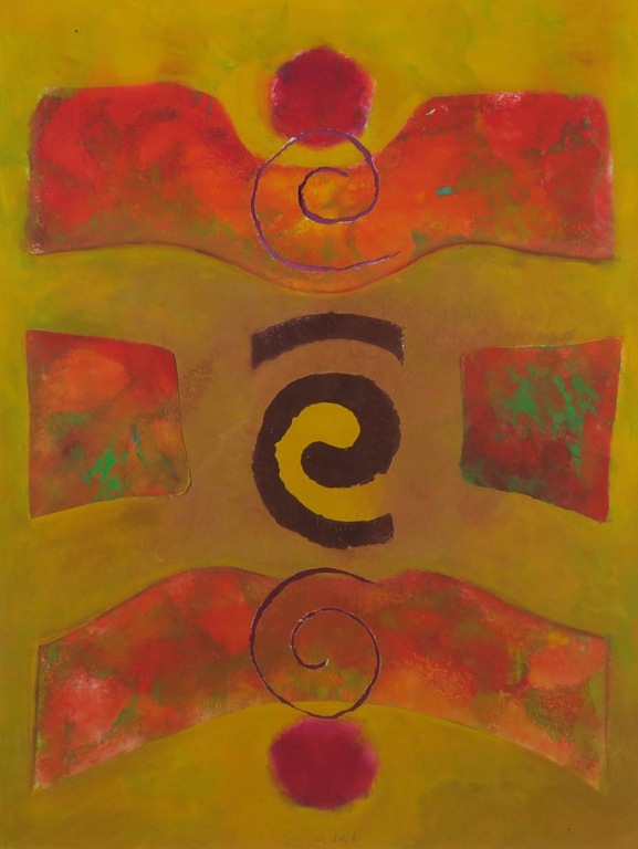 Jan van Delft: Gouache, Orion - Ingelijst kopen? Bied vanaf 1!