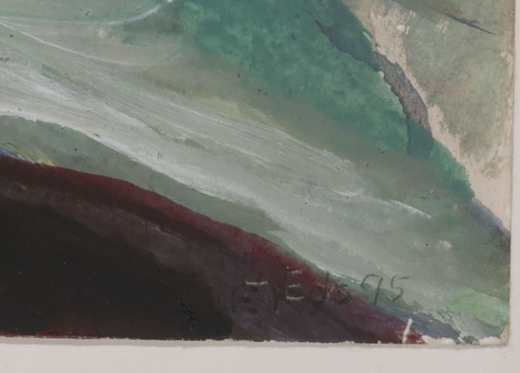 Hans Ebeling Koning: Gemengde techniek op papier, Z.T.  kopen? Bied vanaf 100!