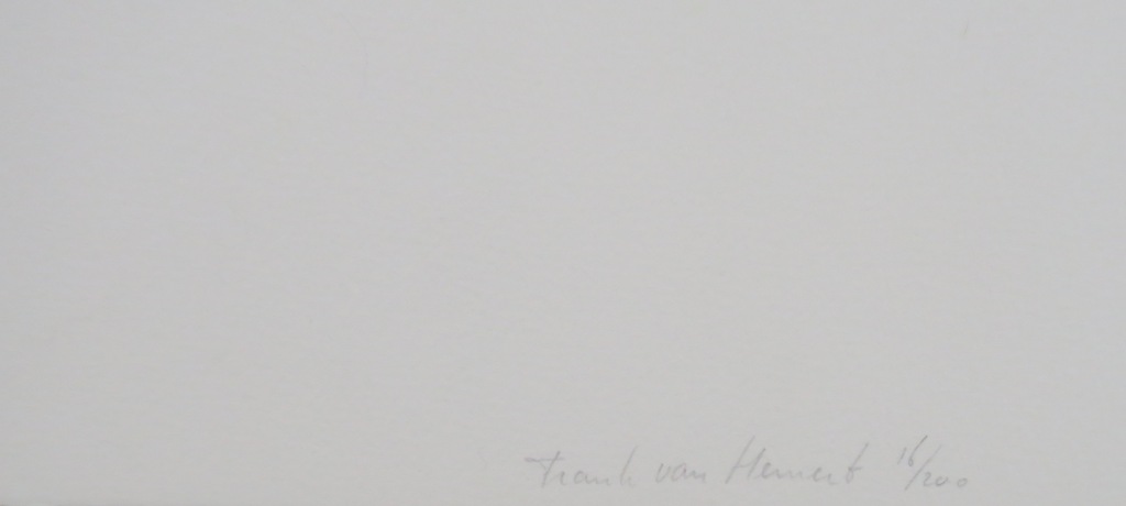 Frank van Hemert: Litho, Zonder titel kopen? Bied vanaf 1!