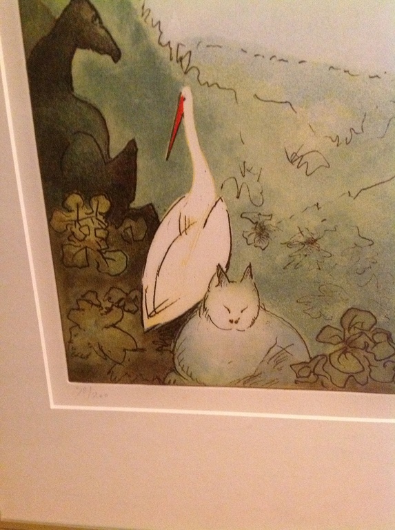 Constant; Ets/Aquatint -Orpheus met dieren- 200 ex.- 1978 kopen? Bied vanaf 1100!