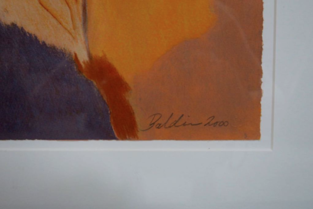 Ahmed Baldin: Zeefdruk, Dag - Ingelijst kopen? Bied vanaf 35!