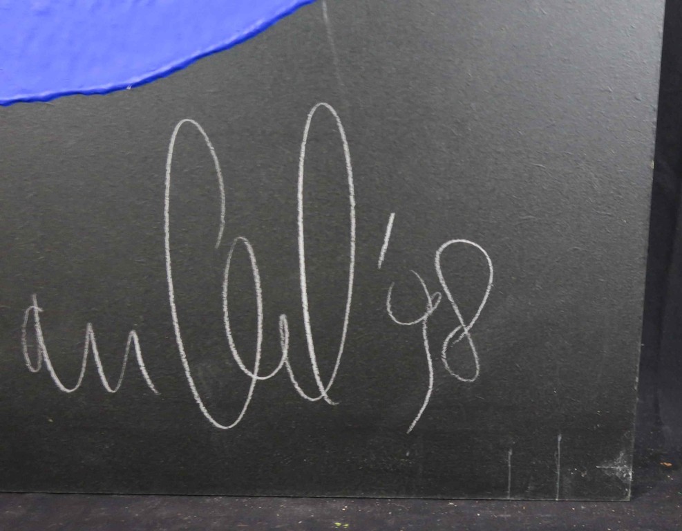 Walter van Oel: Acryl op mdf-plaat, Z.T. kopen? Bied vanaf 100!