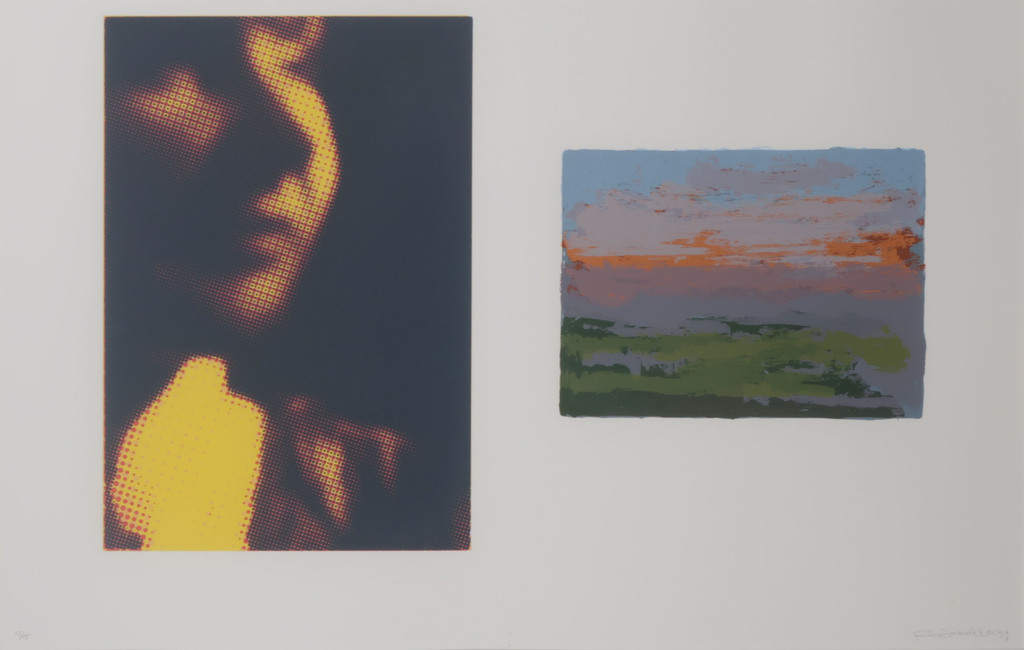 Bert Loerakker: Zeefdruk, Z.T. - Ingelijst kopen? Bied vanaf 40!