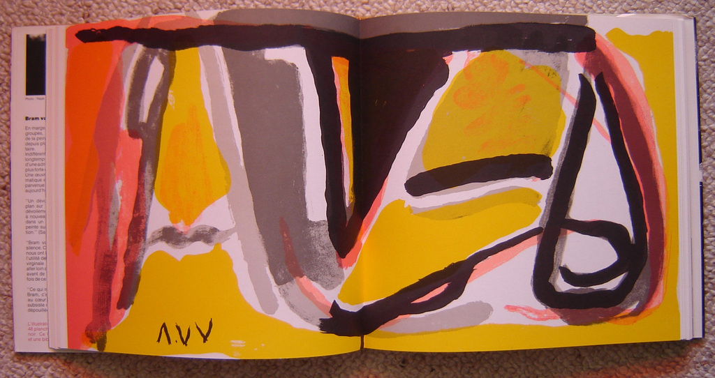 Bram van Velde - kunstboek met twee originele lito's kopen? Bied vanaf 75!