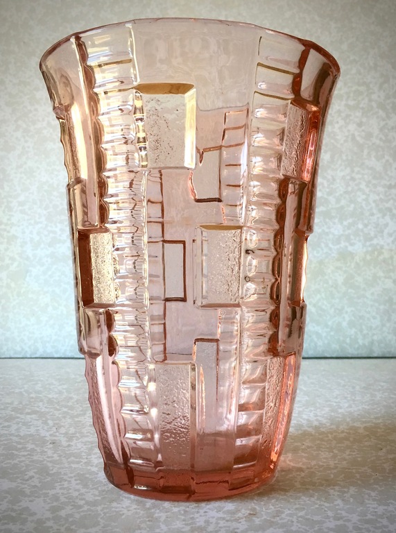 Modernistische Val St. Lambert Charles Graffart - Luxval vaas "Marceau" - 1935 kopen? Bied vanaf 19!