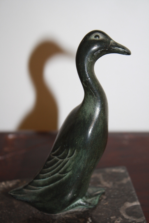 ART DECO METALEN EEND ges . M FONT kopen? Bied vanaf 30!