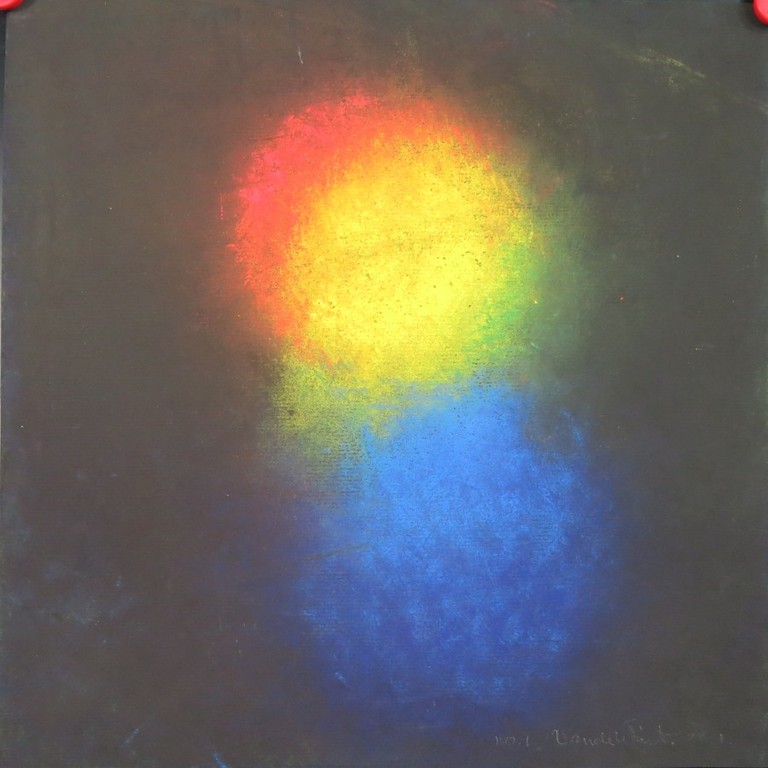 Rudi van de Wint: Krijttekening, Abstract no.1 kopen? Bied vanaf 150!