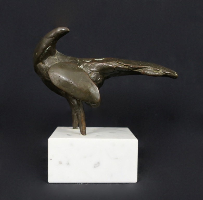 Ek van Zanten: Bronzen beeld, Pauw  kopen? Bied vanaf 1!