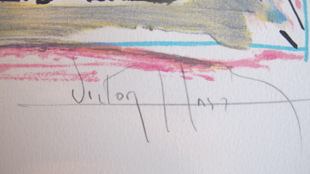 "L' Espagnole" - kleurenlithografie, 175 ex.     kopen? Bied vanaf 39!