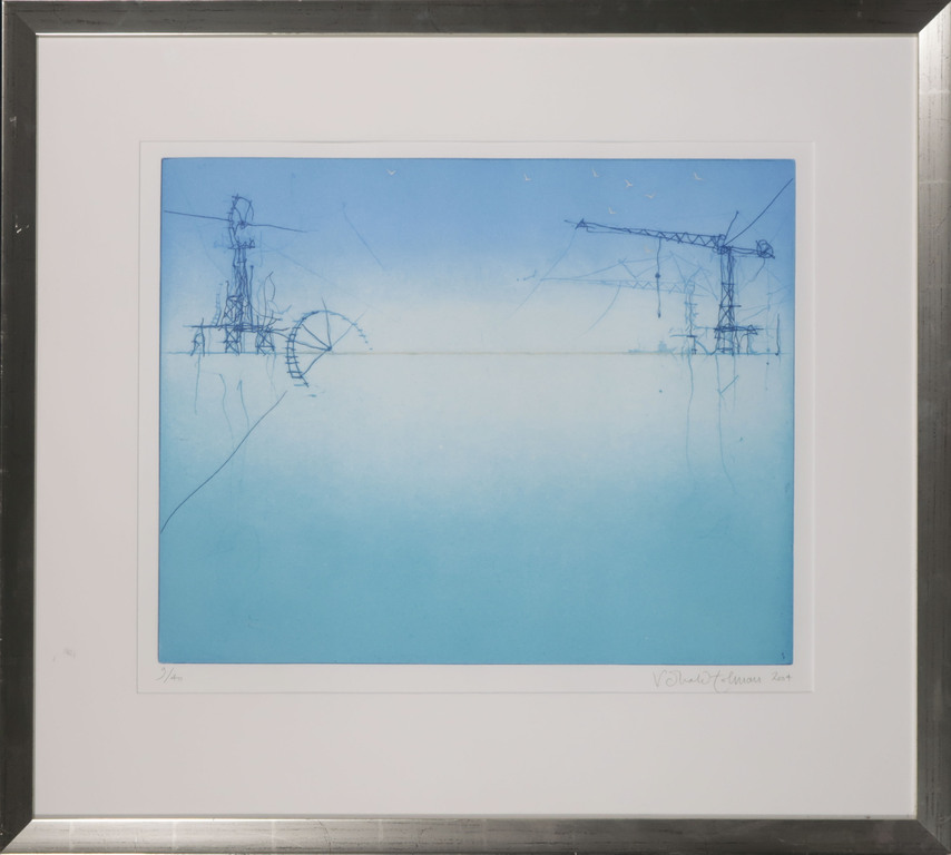 Ronald Tolman: Ets, Z.T. - Ingelijst kopen? Bied vanaf 60!