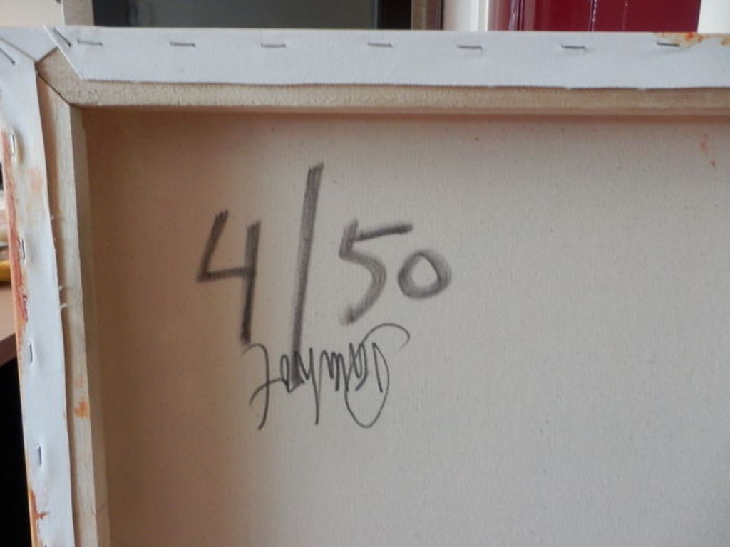 PETER DONKERSLOOT   Schilderij  Acrylverf op doek   SOPHIA LOREN  Handgesigneerd kopen? Bied vanaf 450!