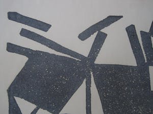 Andre van der Vossen - Andre v/d Vossen 1893-1963 gesigneerde houtsnede 39/50 voor "Creatie" 1952 kopen? Bied vanaf 1!