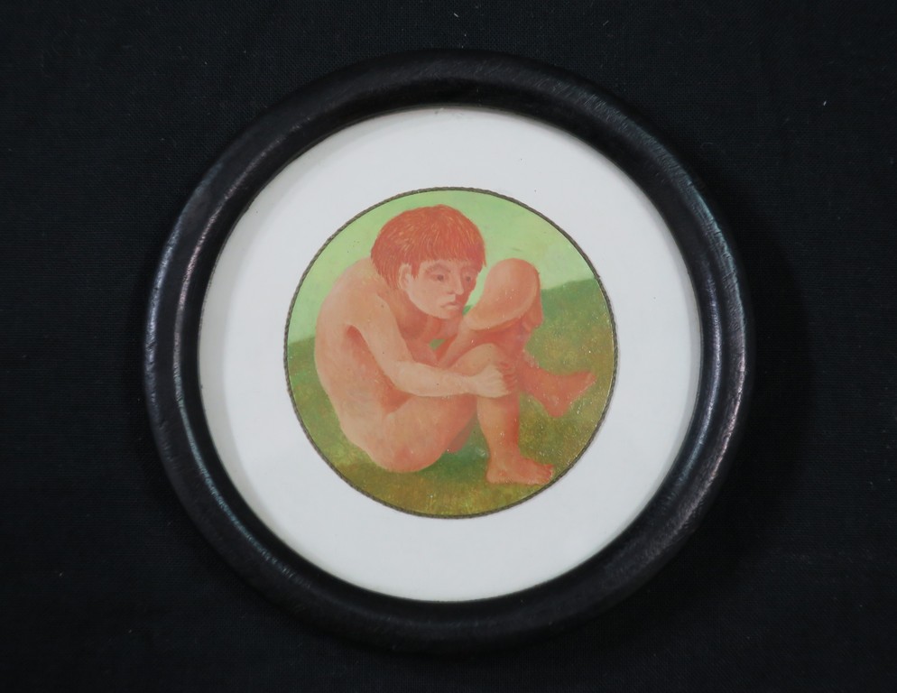 Bart ter Haar: Olieverf op staal, Surrealistische voorstelling 2 - Ingelijst kopen? Bied vanaf 60!