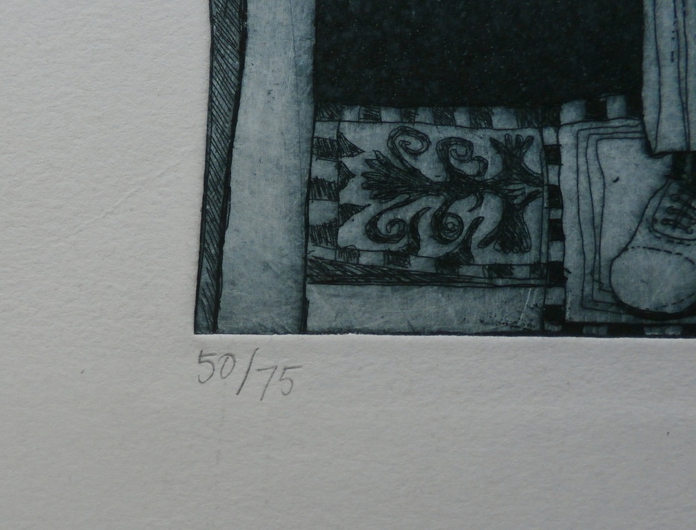 Karin Campfens - ets - 1977 kopen? Bied vanaf 40!