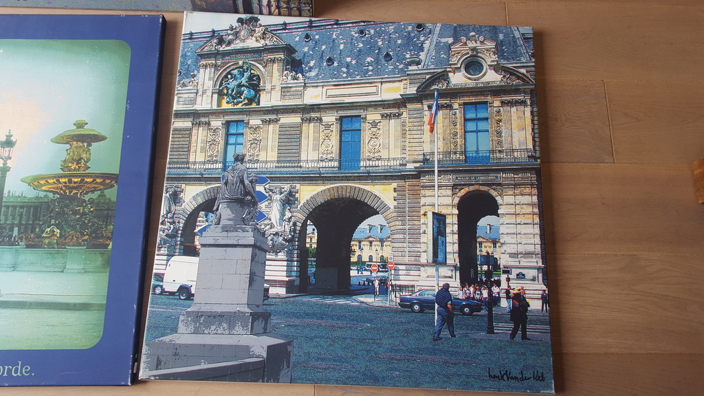 Henk van der Vet (1939) - 5 stuks - zeefdruk op doek, gesigneerd kopen? Bied vanaf 1!