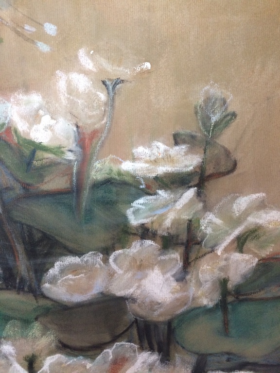 Anna Kozniewska - Anna Kozniewska: pasteltekening, bloemenpracht kopen? Bied vanaf 50!