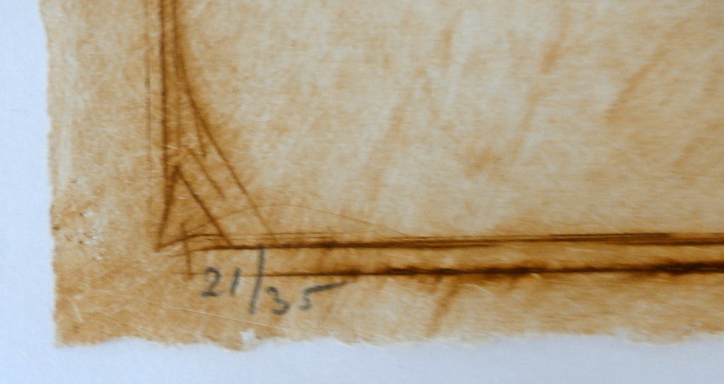 Jan Montyn - ets: Landscape Cambodia - 1996 kopen? Bied vanaf 100!