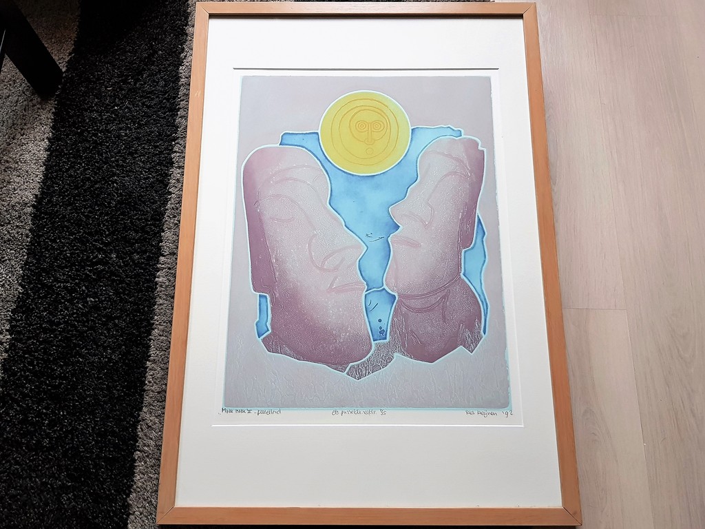 Ries Kleijnen (1945) - Make Make ll Paaseiland - Gesigneerd 92 kopen? Bied vanaf 1!