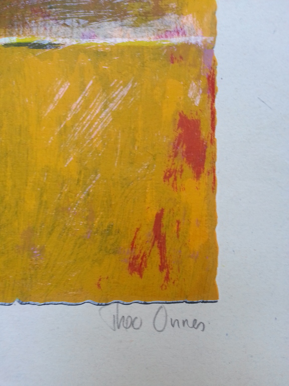 Theo Onnes, zeefdruk op handgeschept papier, titel; " Ida " kopen? Bied vanaf 50!