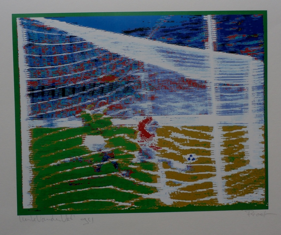 Laatste keer: Henk van der Vet - Zeefdruk - Voetballers kopen? Bied vanaf 35!