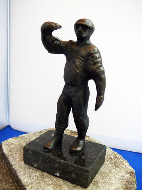 Marlies Noordkamp: 'De Steigerbouwer' -brons 1997- kopen? Bied vanaf 35!