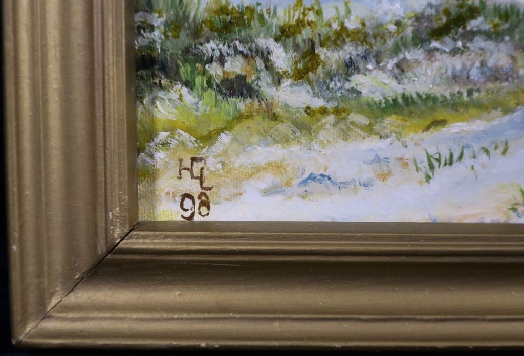 Herman Lievers: Olieverf op doek, Winter landschap - Ingelijst kopen? Bied vanaf 1!