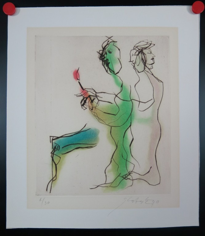 Ger Lataster: Droge Naald en Aquatint, Z.T. (3) kopen? Bied vanaf 40!