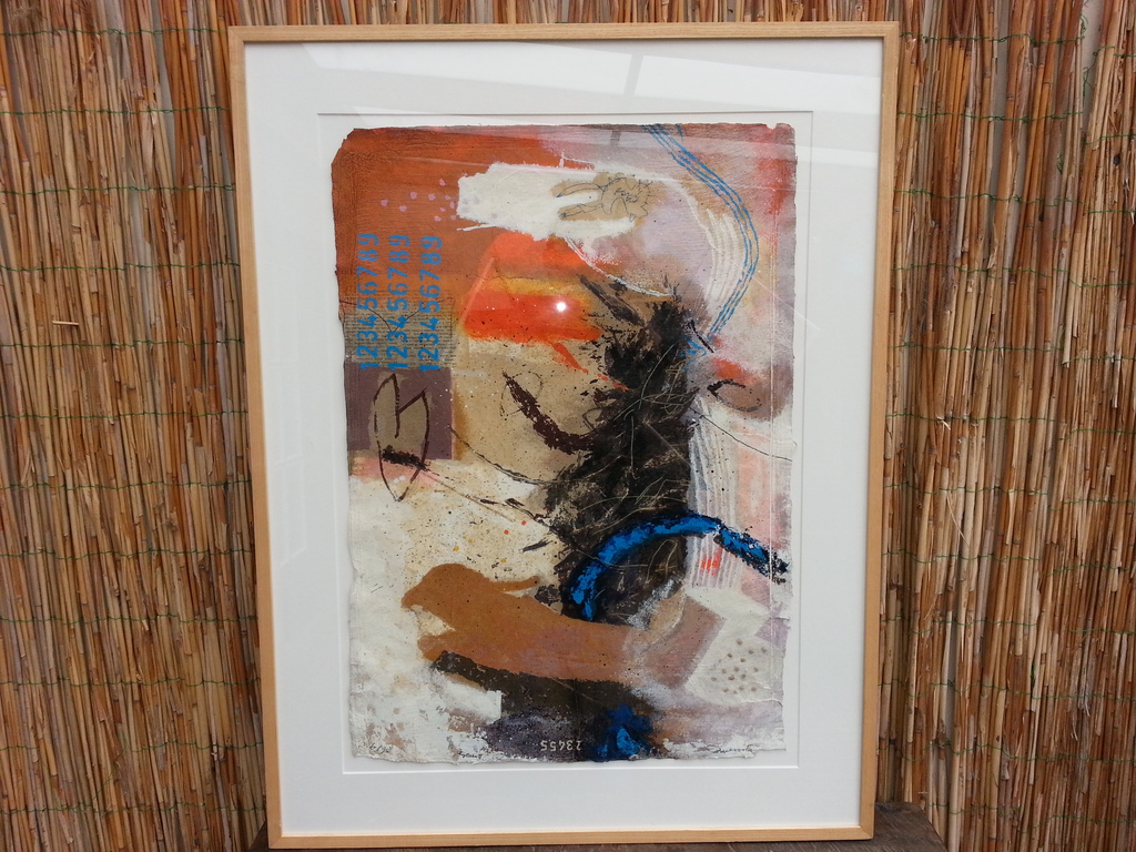 Mohammed Quraish (1965) - zeefdruk 6/95, gesigneerd r.o. kopen? Bied vanaf 55!