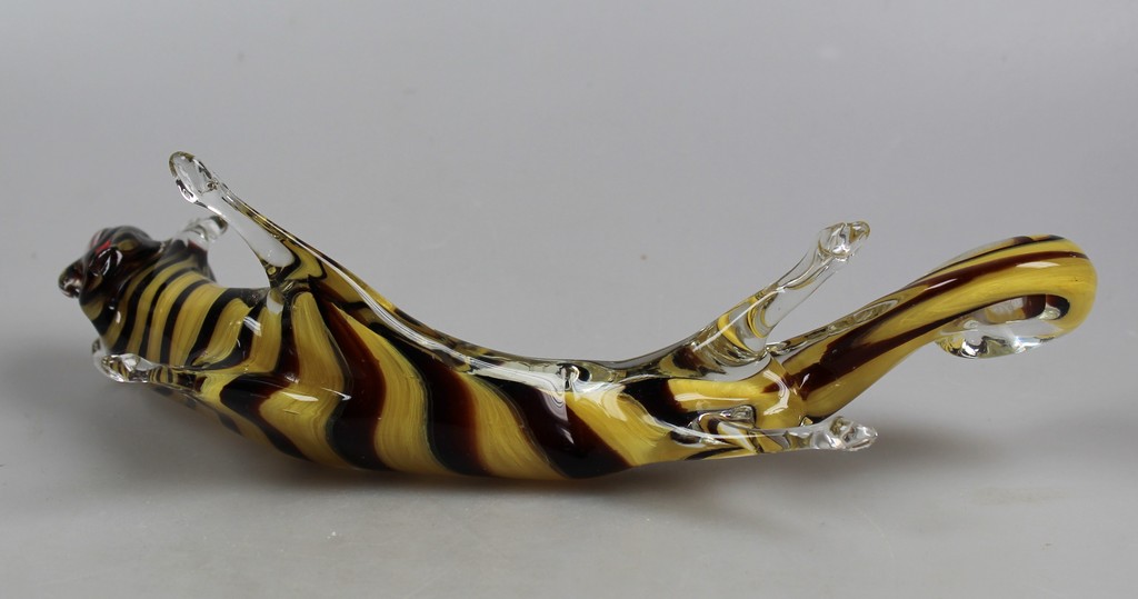 Murano glas beeld van een tijger kopen? Bied vanaf 22!