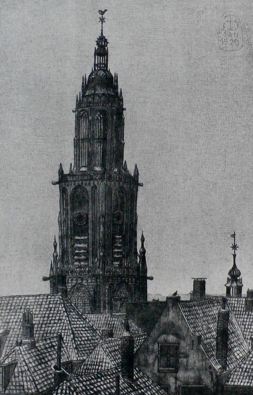 Rudolf Bremer - Litho -  verkocht voor € 45!